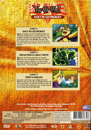 Yu-Gi-Oh! Säsong 1 Volym 2 - Rakt In I Getingboet - 2