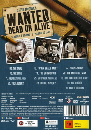 Wanted Dead Or Alive - Säsong 3 Volym 1 - 2
