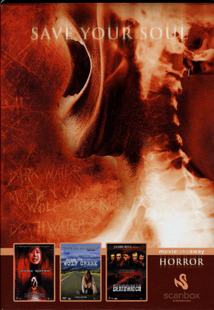 Dark Water / Morden Vid Wolf Creek / Deathwatch