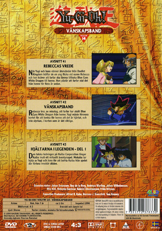 Yu-Gi-Oh! Säsong 1 Volym 14 - Vänskapsband - 2