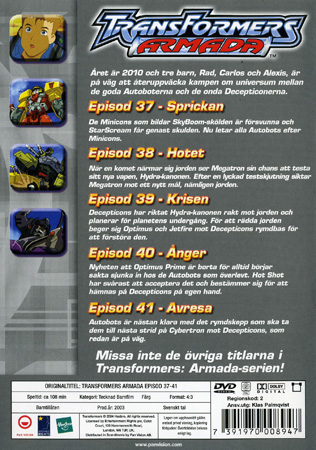 Transformers Armada - Volym 9 - 2