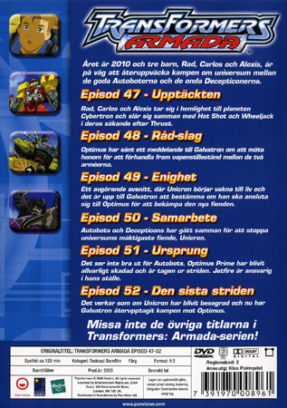Transformers Armada - Volym 11 - 2