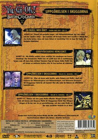 Yu-Gi-Oh! Säsong 2 Volym 11 - Uppgörelsen I Skuggorna - 2