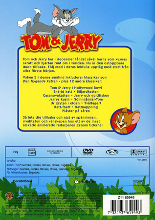 Tom & Jerry Den Klassiska Samlingen - Volym 5 - 2