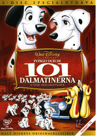 Pongo Och De 101 Dalmatinerna (2-disc)