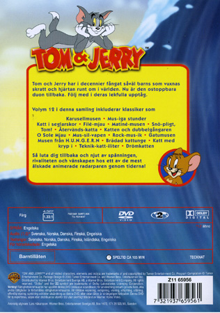 Tom & Jerry Den Klassiska Samlingen - Volym 12 - 2