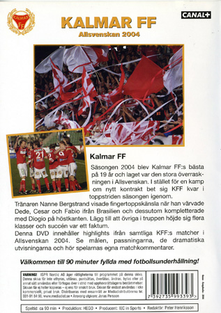 Kalmar FF - Allsvenskan 2004 - 2