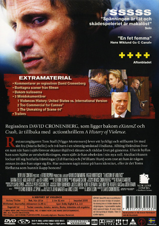 History of Violence (Norskt omslag) - 2