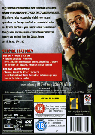 An Evening With Kevin Smith 2 (2-disc) (ej svensk text) - 2