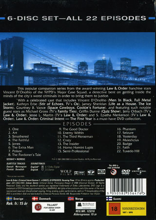 Law & Order: Criminal Intent - Säsong 1 - 2