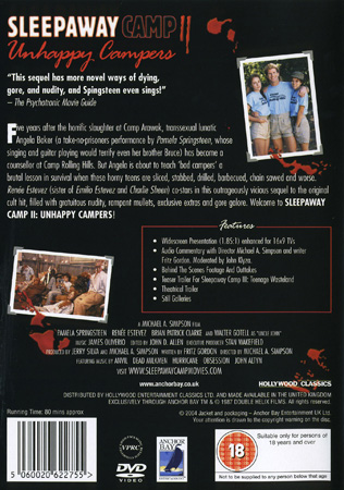 Sleepaway Camp II (ej svensk text) - 2