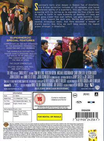 Smallville - Season 2 (ej svensk text) - 2