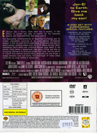 Smallville - Season 3 (ej svensk text) - 2