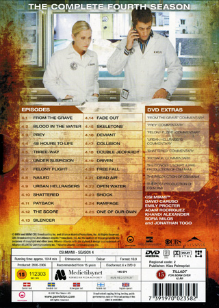 CSI Miami - Säsong 4 - 2