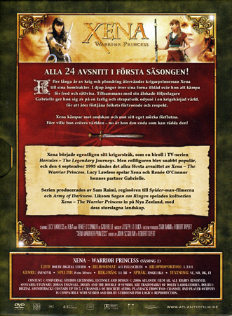 Xena Warrior Princess - Säsong 1 - 2