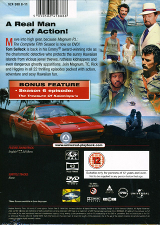 Magnum P.I. - Season 5 (ej svensk text) - 2