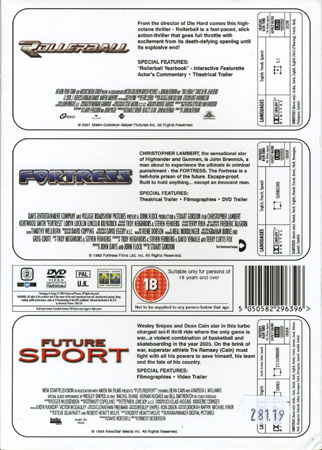 Fortress / Future Sport / Rollerball - 2
