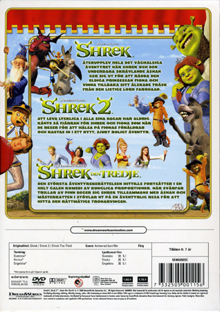 Shrek - Trilogin (3-disc) - 2