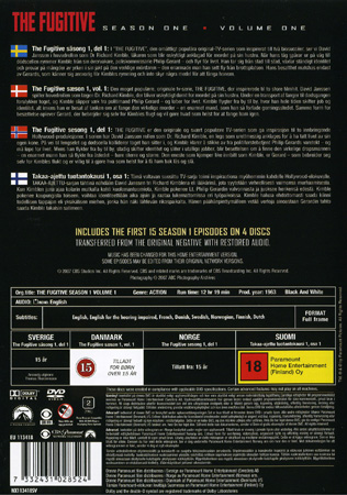 Fugitive - Säsong 1 Volym 1 - 2