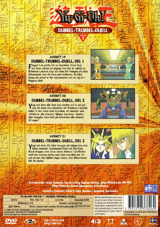 Yu-Gi-Oh! Säsong 1 Volym 7 - Dubbel-Trubbel-Duell - 2