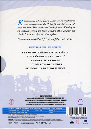 Kommissarie Morse - Volym 4 (5-disc) - 2