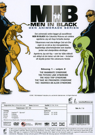 Men In Black - Säsong 1 Volym 2 - 2