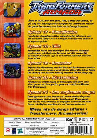 Transformers Armada - Volym 5 - 2