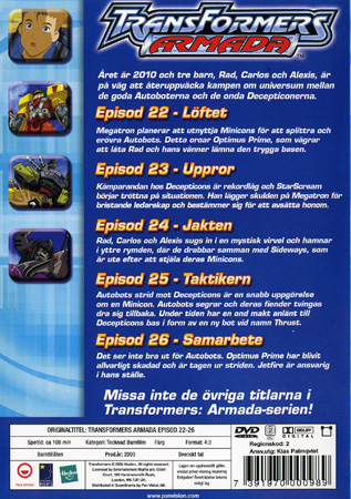 Transformers Armada - Volym 6 - 2