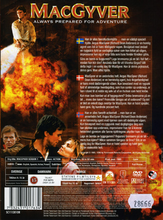 MacGyver - Säsong 1 (ej svensk text) - 2