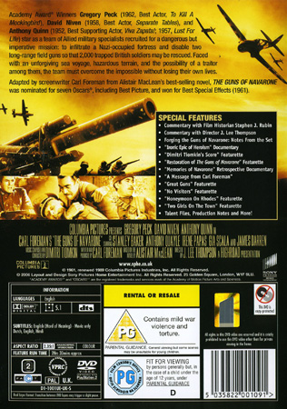 Guns of Navarone (2-disc) (ej svensk text) - 2