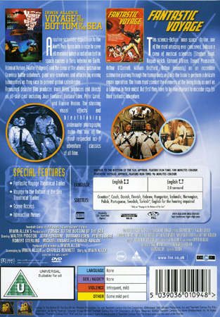 Voyage To the Bottom of the Sea / Fantastic Voyage (2-disc) - 2