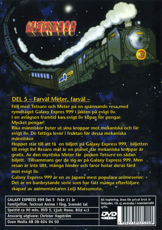Galaxy Express 999 - Del 5 Farväl Meter Farväl - 2