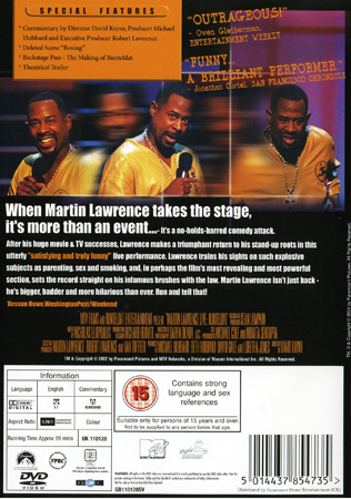 Martin Lawrence - Live:Runteldat (ej svensk text) - 2