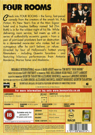 Four Rooms (ej svensk text) - 2