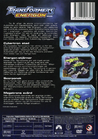 Transformers Energon - Volym 1 - 2