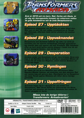 Transformers Armada - Volym 7 - 2