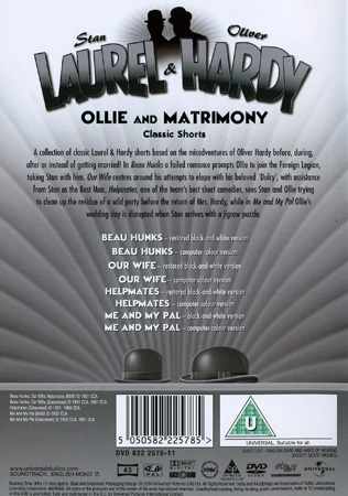 Laurel & Hardy -  Volume 4 (ej svensk text) - 2
