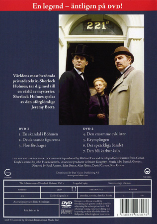 Adventures of Sherlock Holmes - Volym 1 - 2