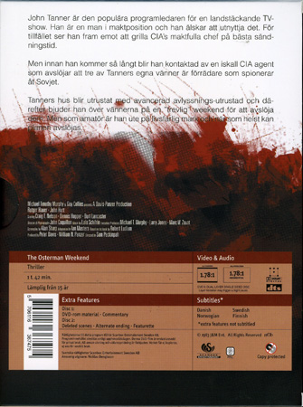 Osterman Weekend (2-disc) - 2