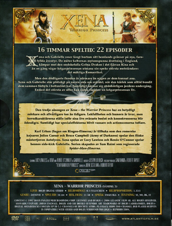 Xena Warrior Princess - Säsong 3 - 2