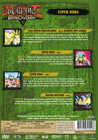 Yu-Gi-Oh! Säsong 2 Volym 3 - Esper Roba - 2