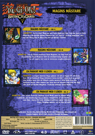 Yu-Gi-Oh! Säsong 2 Volym 4 - Magins Mästare - 2