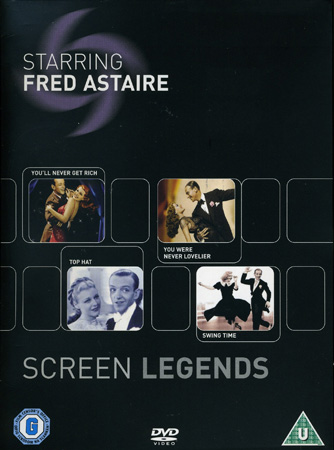 Fred Astaire Screen Legends (4-disc)