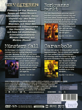 Van Veeteren Box - Borkmanns Punkt / Carambole / Münsters Fall (3-disc) - 2