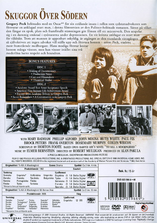 Skuggor Över Södern (2-Disc) - 2