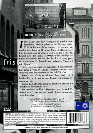 Staden I Mitt Hjärta - Beridarbansgatan 1954 - 2