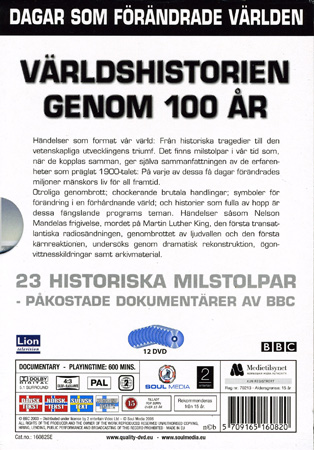 Världshistorien Genom 100 År  (12-disc) - 2