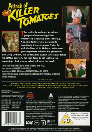 Attack of the Killer Tomatoes (2-disc) (ej svensk text) - 2
