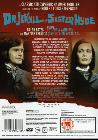 Dr. Jekyll And Sister Hyde (ej svensk text) - 2