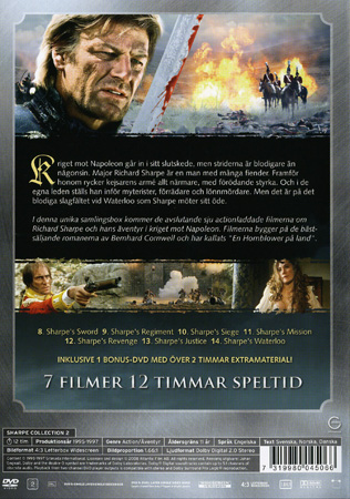 Sharpe Collection 2 - Äventyr Under Napoleonkrigen (8-disc) - 2